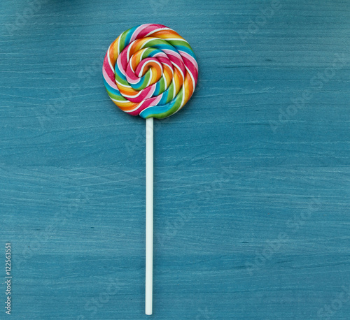 Lollipop with many colors