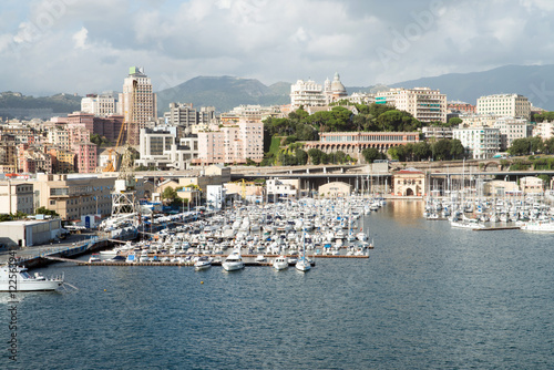 Fototapeta Naklejka Na Ścianę i Meble -  Port of Genoa