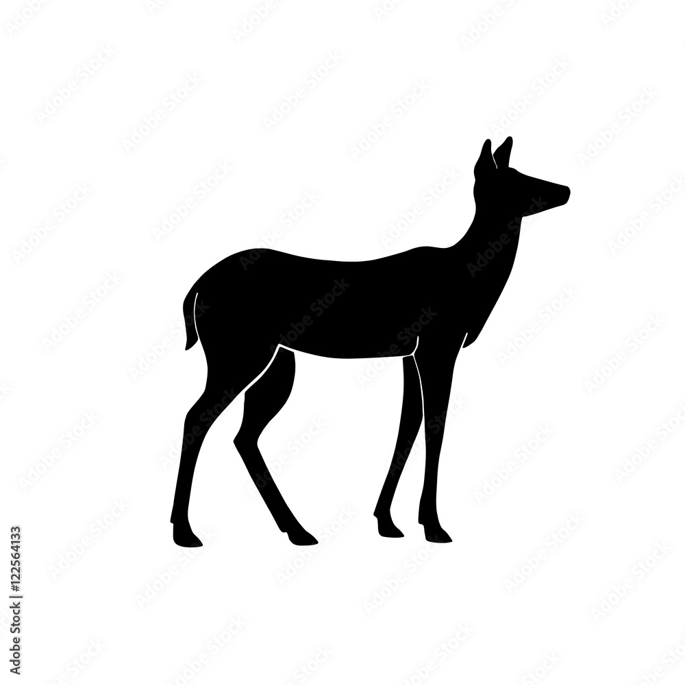 Doe icon vector