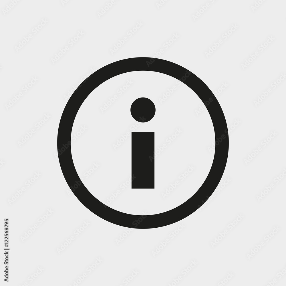info icon stock vector illustration flat design info icon stock vector illustration flat design