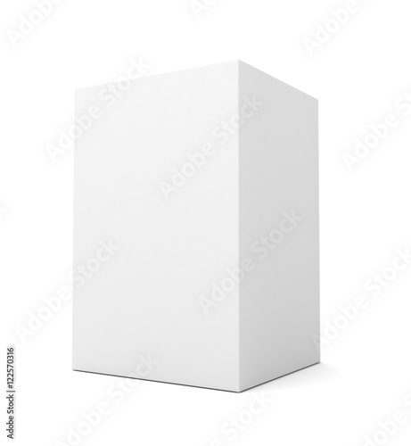 blank retail product box  3d illustration © frender