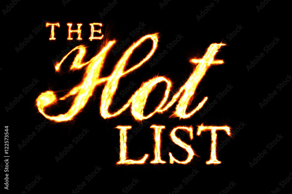 Fototapeta premium The Hot List