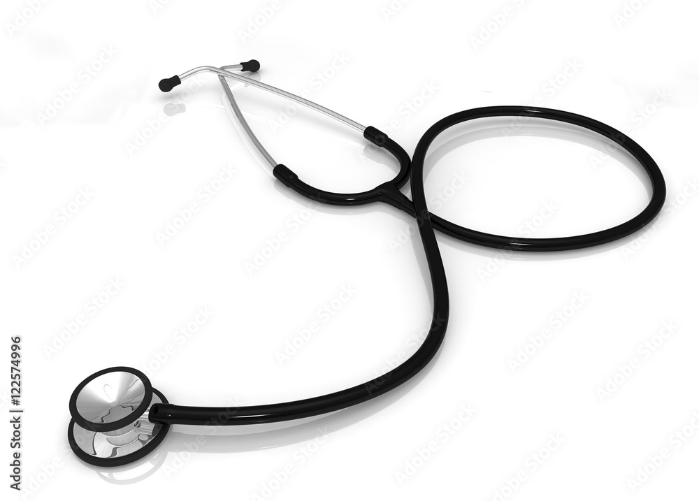 stethescope concept 3d illustration stethescope concept 3d illustration