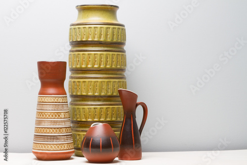 Collectoin of West German Pottery photo