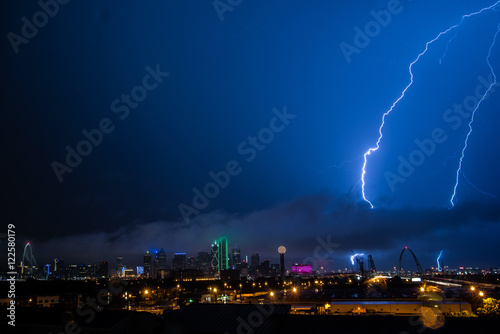 Storm Over Dallas photo