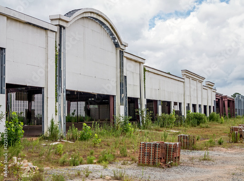 An Abandoned Shopping Center