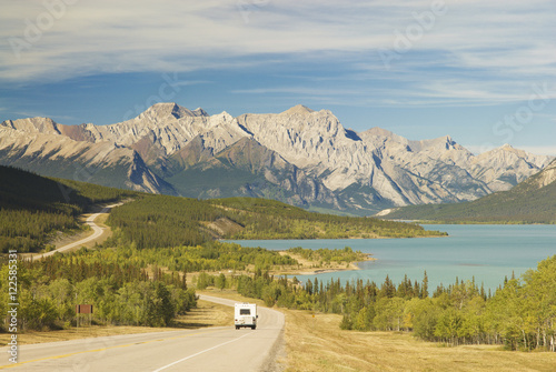 Highway 11, near Nordegg, Alberta, Canada