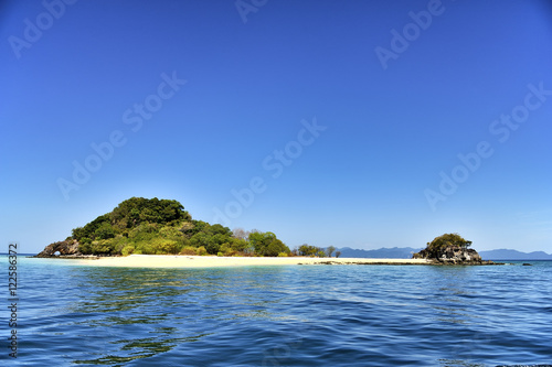 Koh Kai island unseen at Satun Thailand. photo