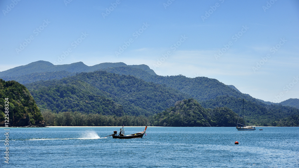 Tarutao island in Thailand.