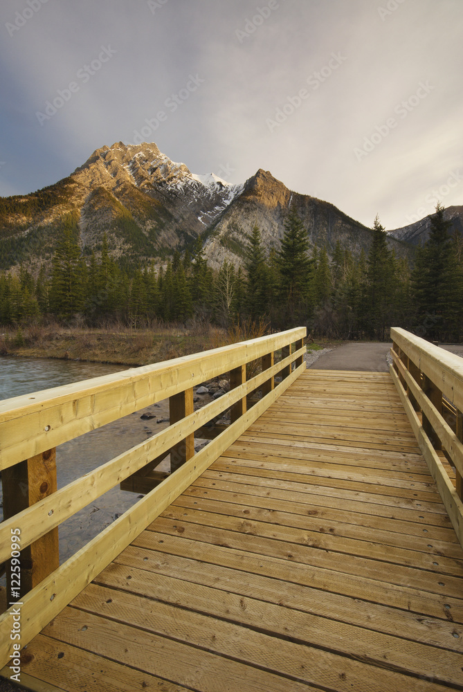 Mount Lorette, Mount Lorette Pond, Kananaskis Country, Alberta, Canada