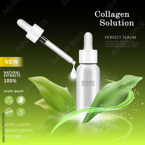 Whitening product ad template