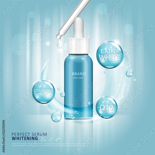 Whitening product ad template