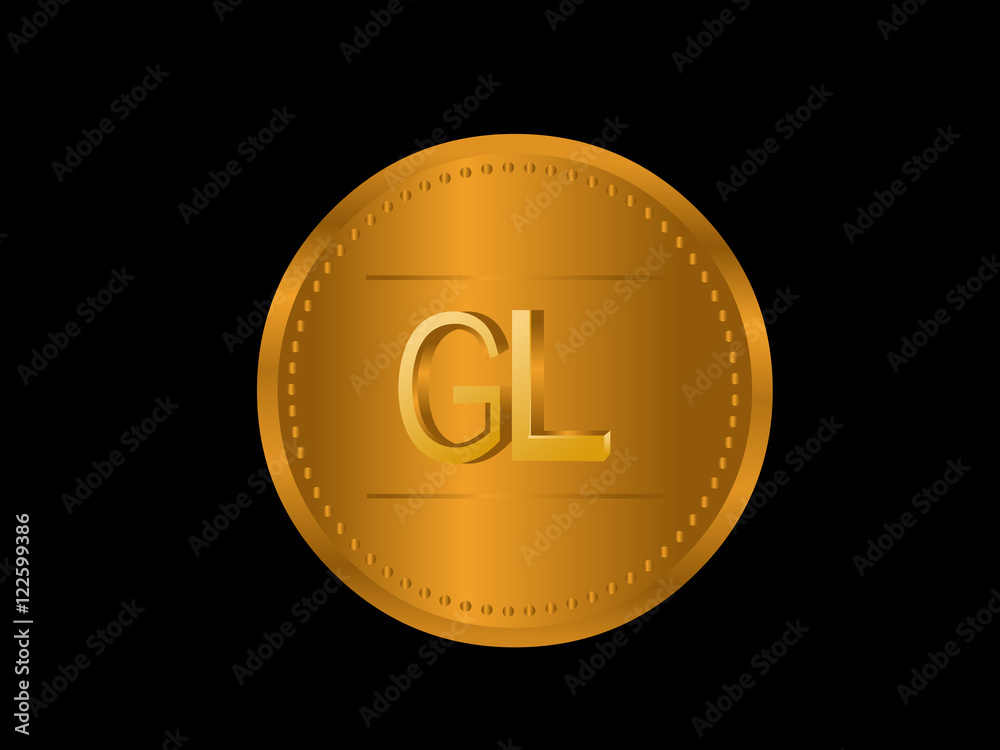GL Initial Logo for your startup venture GL Initial Logo for your startup venture