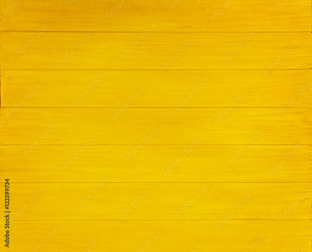 Fototapeta premium Yellow wooden background