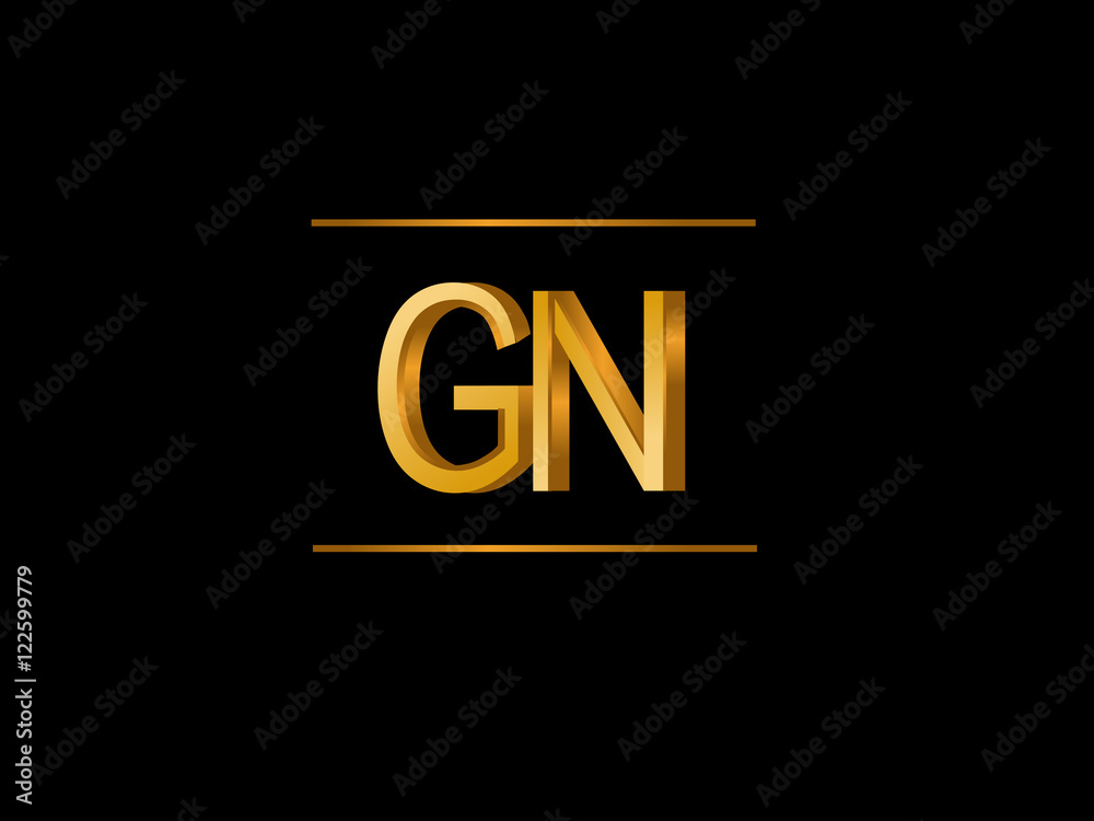 GN Initial Logo for your startup venture GN Initial Logo for your startup venture
