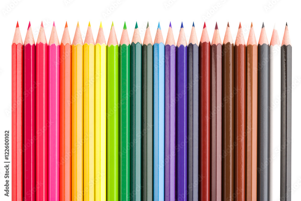 Color pencils composition Color pencils composition