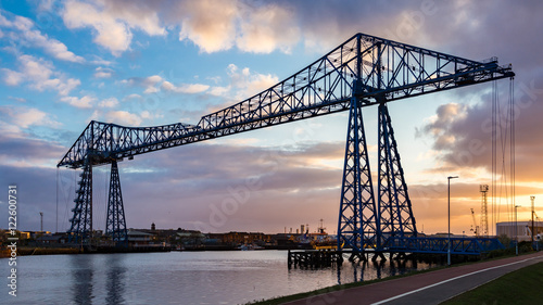 Transporter Bridge, Middlesbrough, UK photo