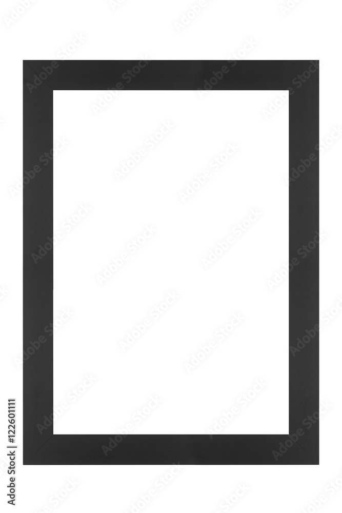 Black picture frame - obrazy, fototapety, plakaty 