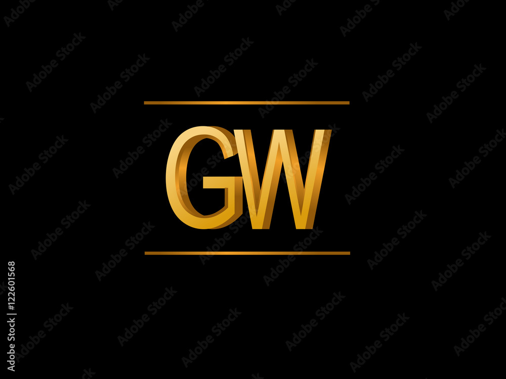GW Initial Logo for your startup venture GW Initial Logo for your startup venture