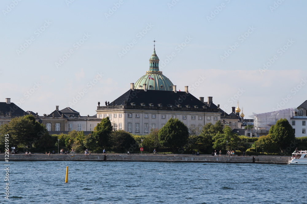 Blick auf das dänische Schloss