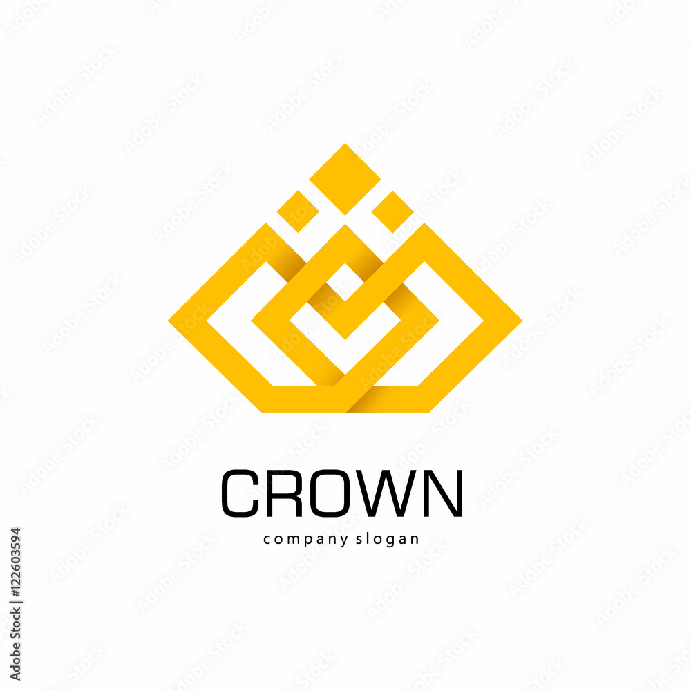 Vector logo crown