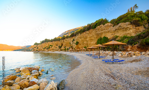 Beach, Greece, the island of Samos, Votsalakia area photo