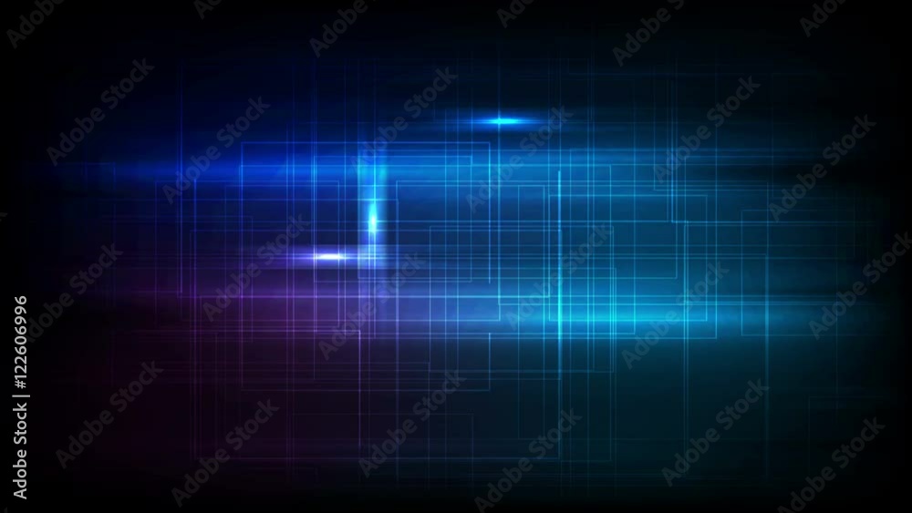 Tech glowing neon abstract motion background. Video animation Ultra HD 4K 3840x2160 Tech glowing neon abstract motion background. Video animation Ultra HD 4K 3840x2160