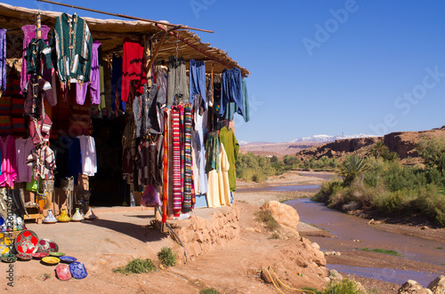 Little bazaar in Morocco