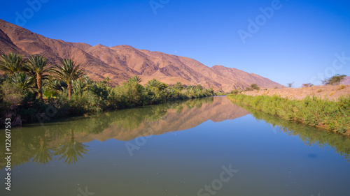 Draa river in Morocco