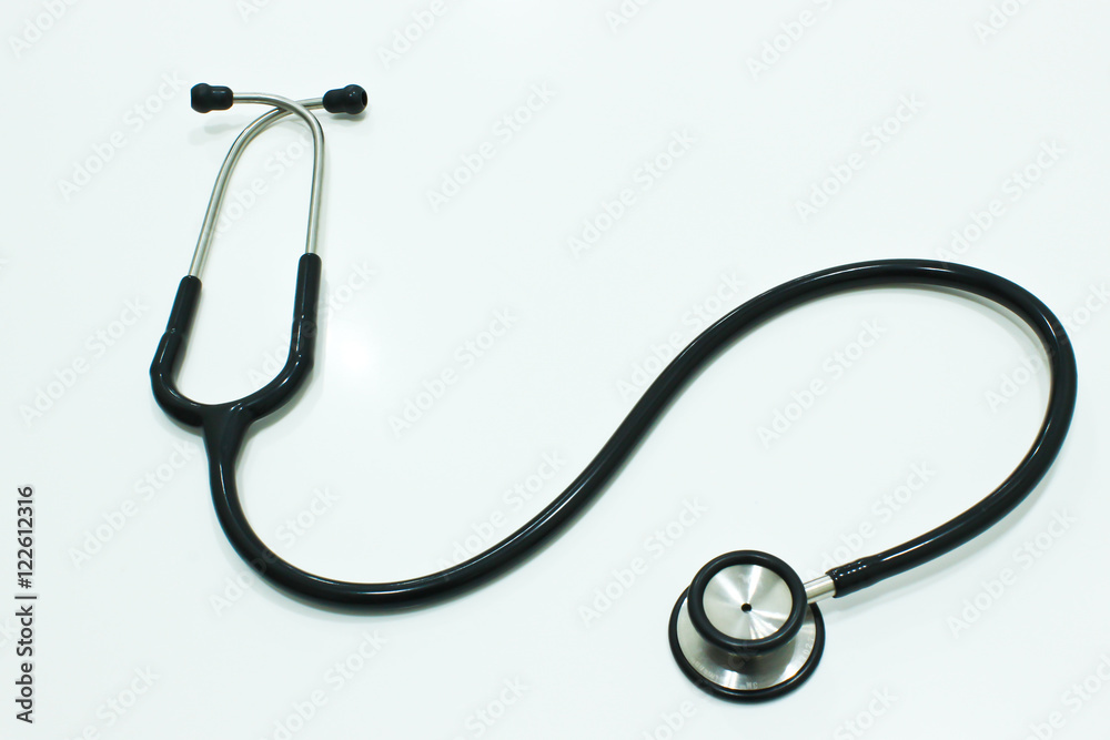 Stethoscope Isolated on the White Background Stethoscope Isolated on the White Background