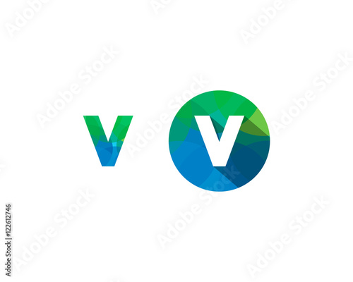 Free Download V Letter Multiply Colorful Shadow Pixel Logo Designs Element
 - GFXLoad