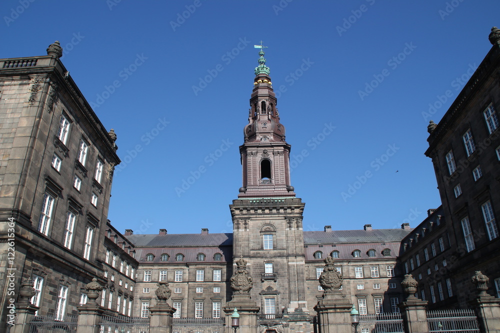 Naklejka premium Das dänische Parlament