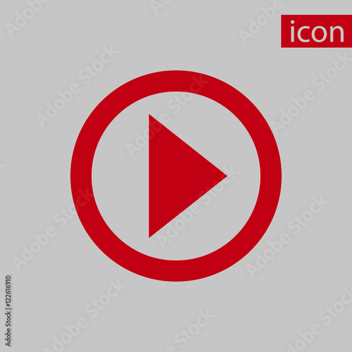 play icon stock vector illustration flat design Free Download play icon stock vector illustration flat design - GFXLoad