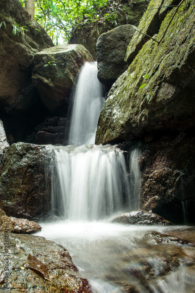 Fototapeta premium Small waterfall in Thailand