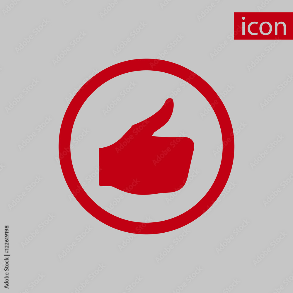stock vector thumbs up icon vector like icon social network vector icon for app web site etc stock vector thumbs up icon vector like icon social network vector icon for app web site etc