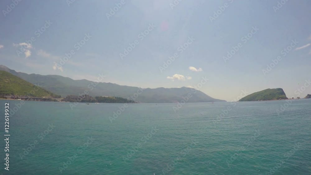 Island of St. Nicolas. Montenegro. Island of St. Nicolas. Montenegro.