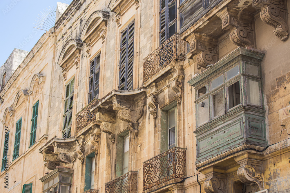 Fassade in Valletta