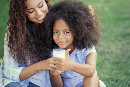 African-American woman and ...