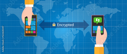 encrypted message communication smart phone mobile security messaging platform