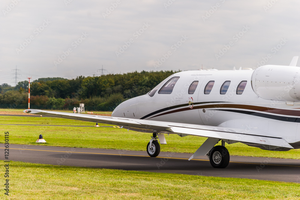 Learjet in Egelsbach, Germany