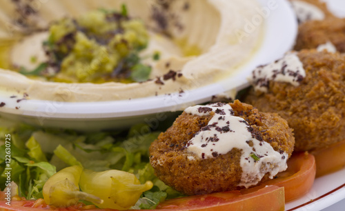 Falafel And Hummus