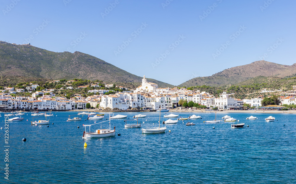 View of Cadaques, Catalonia, Spain.