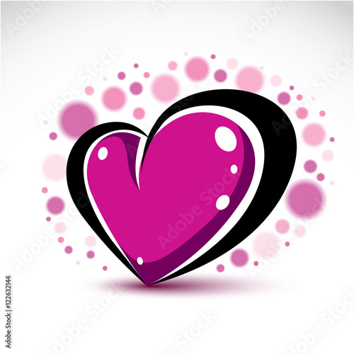 Love and romance symbolic o...