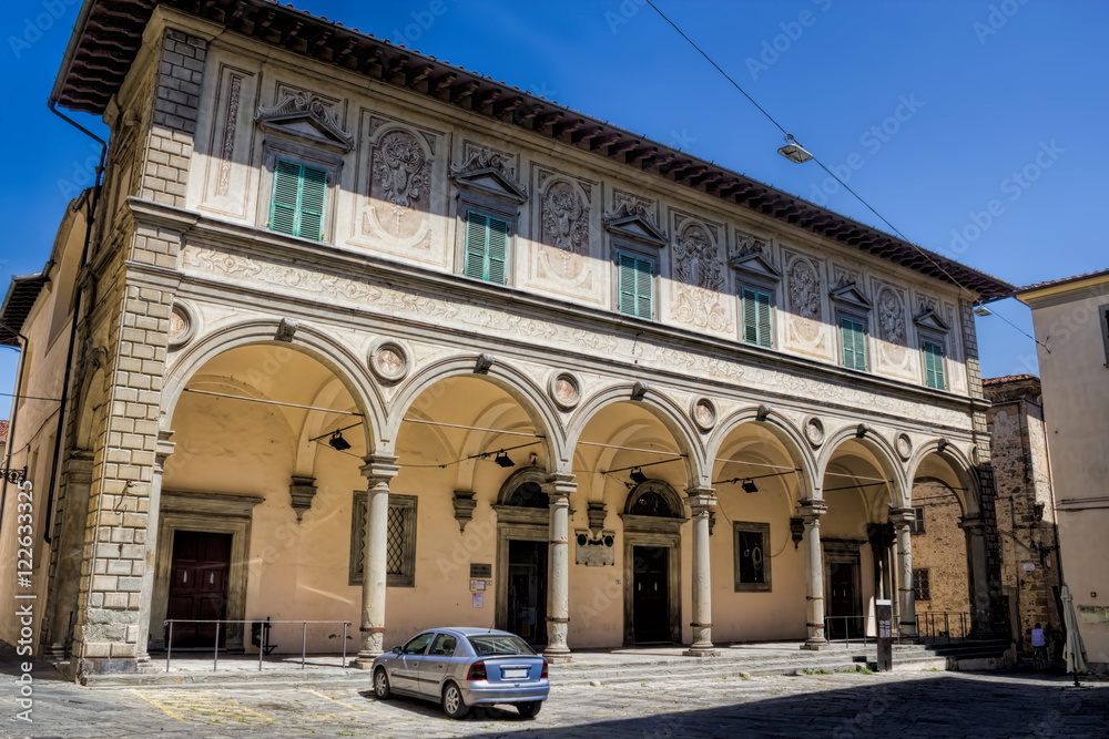 Obraz premium Palazzo in Pistoia