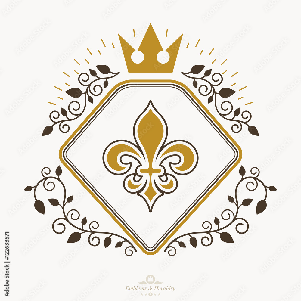 Heraldic sign, element, heraldry emblem, insignia, sign, vector. Heraldic sign, element, heraldry emblem, insignia, sign, vector.
