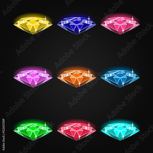 Set of gems
