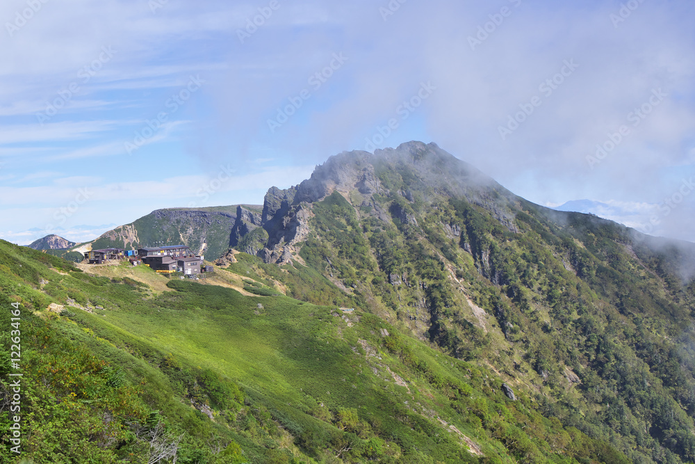 横岳と赤岳天望荘