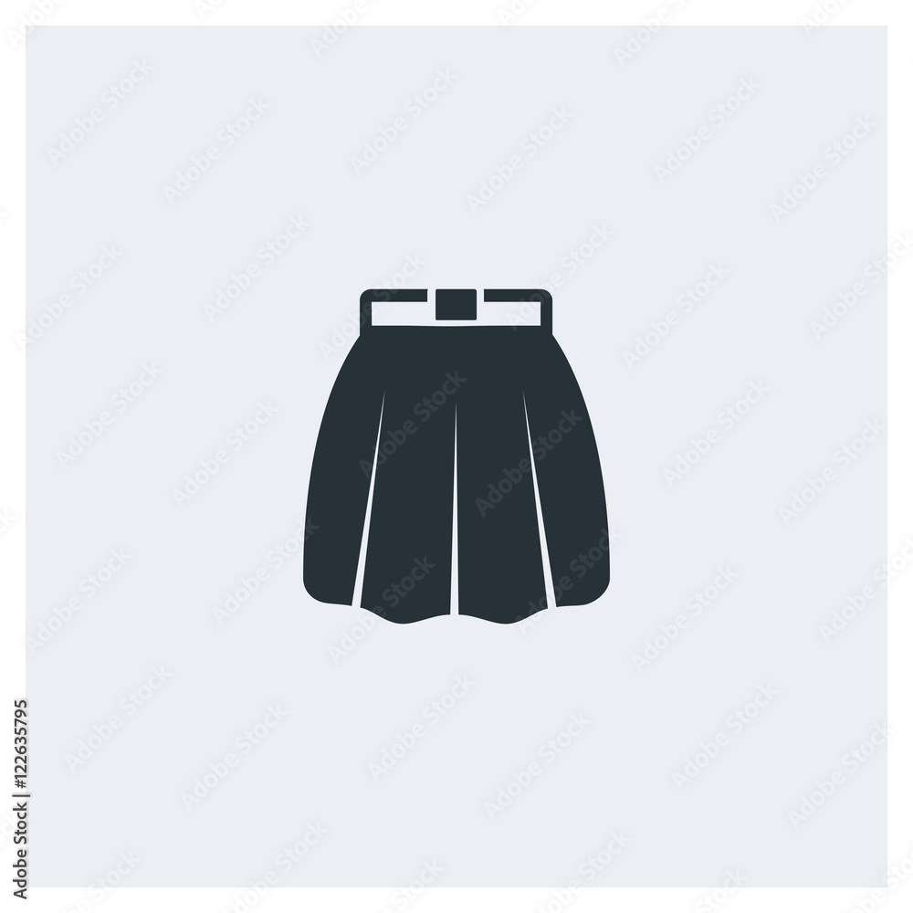 Dress icon, image jpg, vector eps, flat web, material icon, icon with long shadow on grey background Dress icon, image jpg, vector eps, flat web, material icon, icon with long shadow on grey background