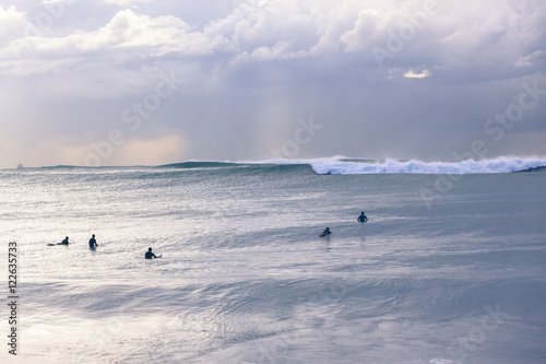 Surfers Storm Riders