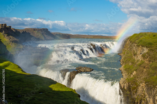 Fototapeta Naklejka Na Ścianę i Meble -  Gulfoss (Golden Falls) waterfall Iceland